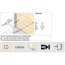 Huppe Aura Elegance 4-kąt Drzwi suwane ze stałym segmentem i częścią boczną 180x200 cm z funkcją soft open/soft close profile srebrne matowe szkło sand plus Anti-Plaque 401806.087.316.730 - zdjęcie 3