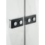 Huppe Aura Pure Drzwi uchylne 90x197 cm prawe profile srebrny połysk szkło przezroczyste z powłoką Anti-Plaque AP0103069322 - zdjęcie 4