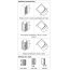 Huppe Aura Pure Drzwi uchylne 90x197 cm prawe profile srebrny połysk szkło przezroczyste z powłoką Anti-Plaque AP0103069322 - zdjęcie 3