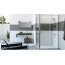 Huppe Classics 2 EasyEntry 4-kąt Drzwi suwane 1-częściowe ze stałym segmentem 160x200 cm mocowanie lewe profile srebrne połysk szkło przezroczyste Anti-Plaque C25313069322 - zdjęcie 1