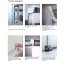 Huppe Classics 2 EasyEntry 4-kąt Drzwi suwane 1-częściowe ze stałym segmentem 100-180x120-200 cm wykonanie na wymiar mocowanie lewe profile białe szkło przezroczyste C25380055321 - zdjęcie 2
