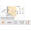 Huppe Classics 2 4-kąt Ścianka boczna do drzwi suwanych 20-120x50-200 cm wykonanie na wymiar profile srebrne matowe szkło przezroczyste Anti-Plaque C20580087322 - zdjęcie 3