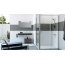Huppe Classics 2 EasyEntry 4-kąt Ścianka boczna do drzwi suwanych SW 120x200 cm profile białe szkło privatima C25407055373 - zdjęcie 1