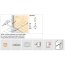 Huppe Classics 2 4-kąt Ścianka boczna do drzwi wahadłowych SW 90x190 cm profile srebrne matowe szkło przezroczyste Anti-Plaque C23904087322 - zdjęcie 3