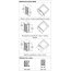 Huppe Design Pure Drzwi prysznicowe uchylne 80x200 cm profile srebrny mat szkło Sand Plus z powłoką Anti-Plaque 8P0604087316 - zdjęcie 2