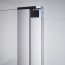 Huppe Design Pure Kabina prysznicowa Walk-In 90x200 cm profile srebrny połysk szkło przezroczyste z powłoką Anti-Plaque 8P1205092322 - zdjęcie 4