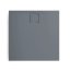 Huppe EasyFlat Brodzik kwadratowy 100x100 cm antracyt mat EF0102128 - zdjęcie 1