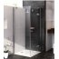 Huppe Enjoy Pure Drzwi uchylne 90x200 cm prawe profile srebrny połysk szkło przezroczyste z powłoką Anti-Plaque 4T0203092322 - zdjęcie 1