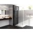 Huppe Pure Elegance Kabina prysznicowa walk-in 80x200 cm prawa profile srebrny mat szkło przezroczyste z powłoką Anti-Plaque 4T1402087322 - zdjęcie 1