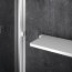 Huppe Select+ Kabina prysznicowa Walk-in 110x200 cm profile srebrny mat szkło przezroczyste z powłoką Anti-plaque SL0108087322 - zdjęcie 7