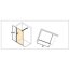 Huppe Select+ SW 110 Ścianka boczna wolnostojąca Walk-in 6 mm o wysokości 200 cm profile srebrne matowe szkło przezroczyste Anti-Plaque SL0206.087.322 - zdjęcie 2