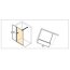 Huppe Select+ SW 130 Ścianka boczna wolnostojąca Walk-in 8 mm o wysokości 200 cm profile czarne Black Edition szkło przezroczyste Anti-Plaque SL0309.123.322 - zdjęcie 2
