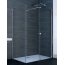 Huppe Xtensa Pure częściowo w ramie 4-kąt Ścianka boczna do Walk-In drzwi przesuwnych 1-częściowych 70x200 cm profile czarne black edition szkło lustrzane XT0305.123.380 - zdjęcie 1