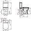 Ideal Standard Active Deska sedesowa z duroplastu, zawiasy metalowe, biała T639101 - zdjęcie 3