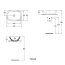Ideal Standard Active Umywalka nablatowa 55x40 cm, bez otworu na baterie, z przelewem, biała T054501 - zdjęcie 2