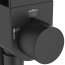 Ideal Standard Alu+ Zestaw prysznicowy natynkowy z deszczownicą satynowa czerń BD585XG - zdjęcie 10
