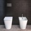 Ideal Standard Blend Cube Toaleta WC stojąca 56,5x36,5 cm bez kołnierza biała T368801 - zdjęcie 9