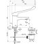Ideal Standard Ceraplan Bateria umywalkowa medyczna z korkiem chrom BD218AA - zdjęcie 3