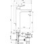 Ideal Standard Ceraplan Bateria umywalkowa wysoka z korkiem chrom BD238AA - zdjęcie 3