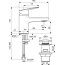 Ideal Standard Ceraplan Bateria umywalkowa z korkiem klik klak chrom BD206AA - zdjęcie 3