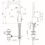 Ideal Standard Ceraplan III Bateria umywalkowa z wysoką wylewką z korkiem automatycznym chrom B0706AA - zdjęcie 2