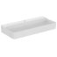 Ideal Standard Conca Umywalka wisząca lub meblowa 100x45 cm bez przelewu z otworem na baterię biała T383501 - zdjęcie 1