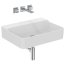Ideal Standard Conca Umywalka wisząca lub meblowa 60x45 cm bez przelewu bez otworu na baterię biała T382501 - zdjęcie 4