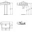 Ideal Standard Conca Umywalka wisząca lub meblowa 60x45 cm z przelewem bez otworu na baterię biała T382201 - zdjęcie 3