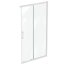 Ideal Standard Connect 2 Drzwi przesuwne 110x195,5 cm profile biały mat szkło przezroczyste K967001 - zdjęcie 1