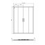 Ideal Standard Connect 2 Drzwi rozsuwane 150x195,5 cm profile biały mat szkło przezroczyste K968701 - zdjęcie 2