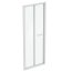 Ideal Standard Connect 2 Drzwi składane 80x195,5 cm profile biały mat szkło przezroczyste K969101 - zdjęcie 1