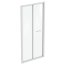 Ideal Standard Connect 2 Drzwi składane 95x195,5 cm profile biały mat szkło przezroczyste K969401 - zdjęcie 1