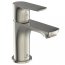 Ideal Standard Connect Air Bateria umywalkowa Blue Start bez korka srebro szczotkowane połysk A7019GN - zdjęcie 1