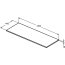 Ideal Standard Connect Air Blat podumywalkowy 120,4x44,2x1,8 cm, jasnoszare drewno/biały mat E0852PS - zdjęcie 2
