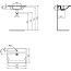 Ideal Standard Connect Air Umywalka meblowa lub wisząca 64x46 cm czarny mat E0289V3 - zdjęcie 3