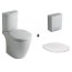 Ideal Standard Connect Kompakt WC ze zbiornikiem i deską wolnoopadającą, biały E803601+E797001+E712701 - zdjęcie 1