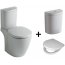 Ideal Standard Connect Kompakt WC ze zbiornikiem i deską wolnoopadającą, biały E803601+E785601+E712701 - zdjęcie 1