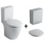 Ideal Standard Connect Kompakt WC ze zbiornikiem i deską wolnoopadającą, biały E803601+E797101+E712701 - zdjęcie 1