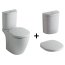 Ideal Standard Connect Kompakt WC ze zbiornikiem i deską zwykłą, biały E803601+E785601+E712801 - zdjęcie 1