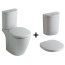 Ideal Standard Connect Kompakt WC ze zbiornikiem i deską zwykłą, biały E803601+E786101+E712801 - zdjęcie 1