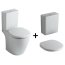 Ideal Standard Connect Kompakt WC ze zbiornikiem i deską zwykłą, biały E803601+E797101+E712801 - zdjęcie 1