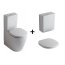 Ideal Standard Connect Kompakt WC ze zbiornikiem i deską zwykłą, biały E803701+E797001+E712801 - zdjęcie 1
