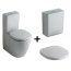Ideal Standard Connect Kompakt WC ze zbiornikiem i deską zwykłą, biały E803701+E797101+E712801 - zdjęcie 1
