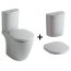 Ideal Standard Connect Kompakt WC ze zbiornikiem i deską zwykłą, biały E803801+E785601+E712801 - zdjęcie 1