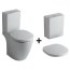 Ideal Standard Connect Kompakt WC ze zbiornikiem i deską zwykłą, biały E803801+E797001+E712801 - zdjęcie 1