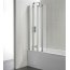 Ideal Standard Connect Ekran do wanny składany 4-częściowy 85x150 cm, profil srebrny, szkło przeźroczyste T9925EO - zdjęcie 1