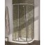 Ideal Standard Connect Kabiny prysznicowa półokrągła 80x80 cm, profil srebrny, szkło przeźroczyste T9817EO - zdjęcie 1