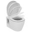 Ideal Standard Connect Zestaw Toaleta WC podwieszana 36x54 cm z deską sedesową wolnoopadającą Duroplast, biała E803501+E712701 - zdjęcie 2