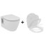 Ideal Standard Connect Zestaw Toaleta WC podwieszana 36x54 cm z deską sedesową wolnoopadającą typu Thin, biała E803501+E772401 - zdjęcie 1