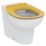 Ideal Standard Contour 21 Miska WC stojąca Rimless bez kołnierza 52,5x37,5 cm, biała S312601 - zdjęcie 7